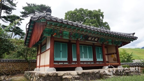 황현선생 위패를 모신 월곡리의 매천사(梅泉祠)