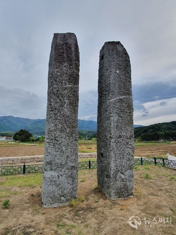 굴산사지 당간지주