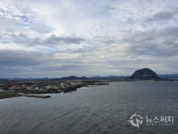 산이수동 방파제, 사계포구 그리고 산방산