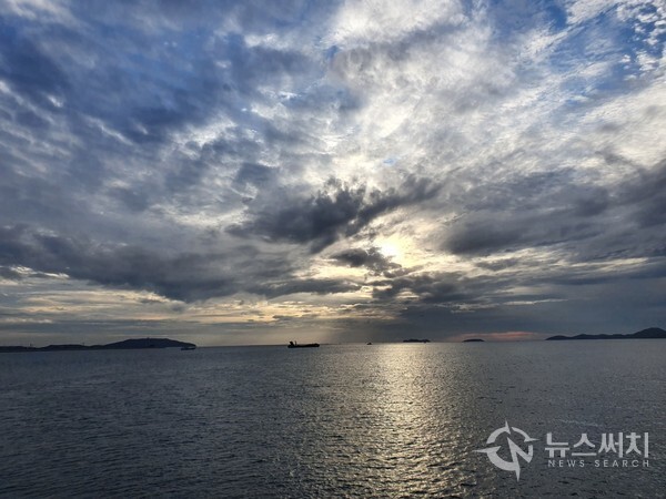장봉도 낙조