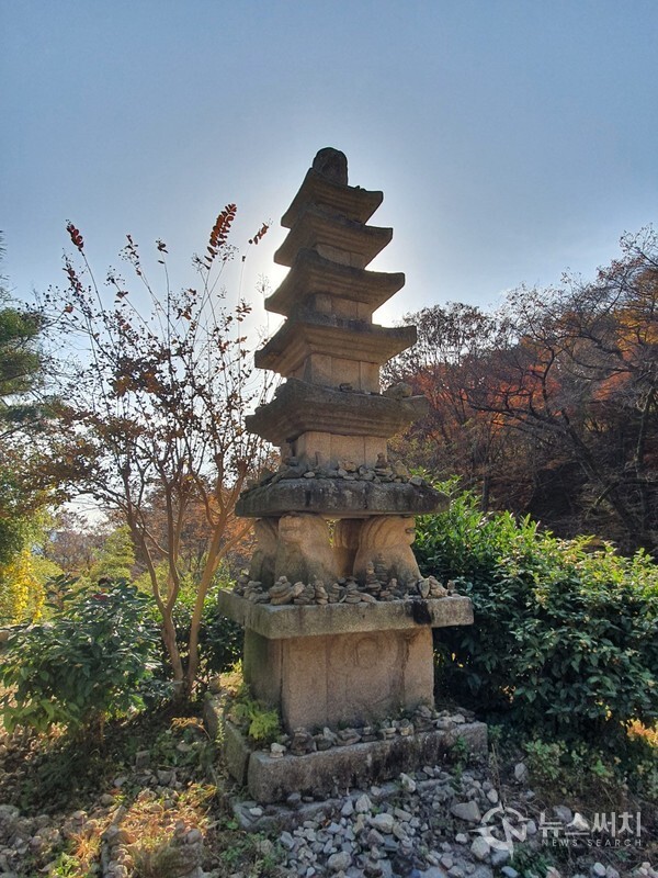  모악산 대원사 5층석탑