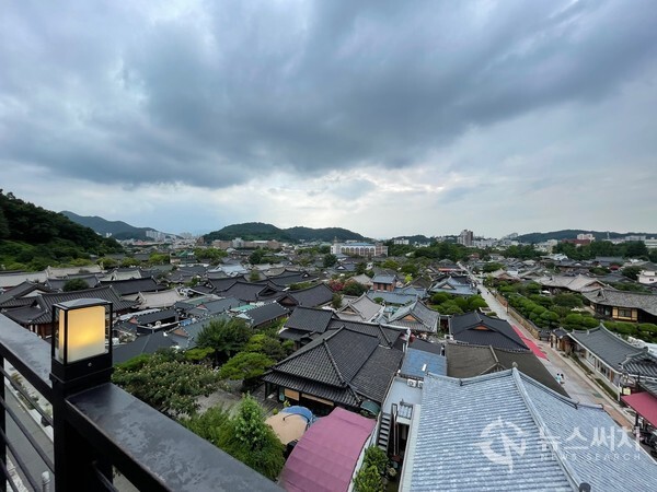 ▲ 전주 한옥마을 전경 