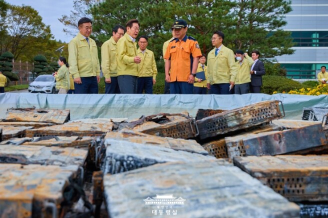이재명 대통령 국가정보자원관리원 현장...