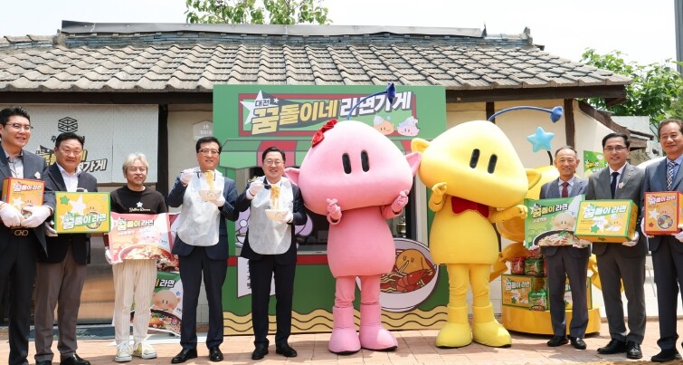 ‘꿈돌이 라면’누적 100만 개 돌파...