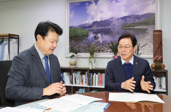 경남도, 국회 여야 지도부 만나 영호...