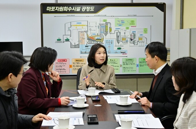 서울시의회 최호정 의장, 생활폐기물 ...