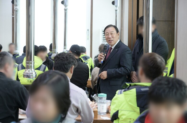 최민호 세종시장, 새해 맞아 환경관리...