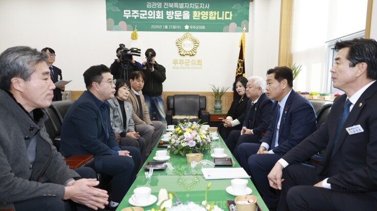 전북자치도, 무주군과 