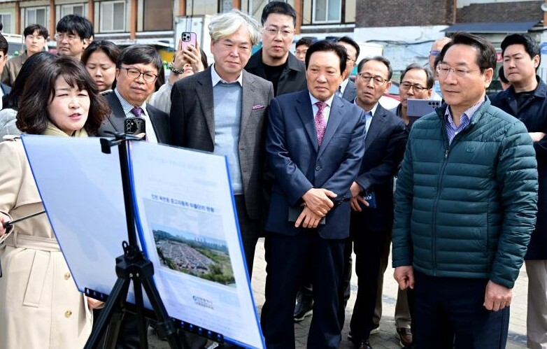 인천시, 중고차 수출단지 현장점검…수...